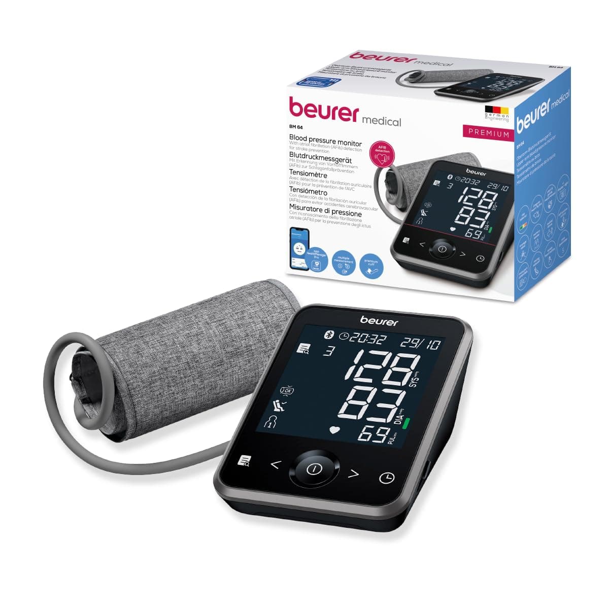 Beurer Baumanómetro Digital de Brazo BM64