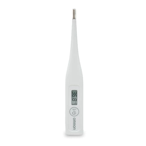 OMRON Eco Temp Basic MC-246-E4 – Termómetro Digital para Bebés y Adultos de Punta Redondeada